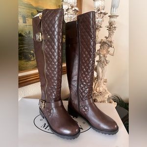 Steve Madden Brown Leather Boots